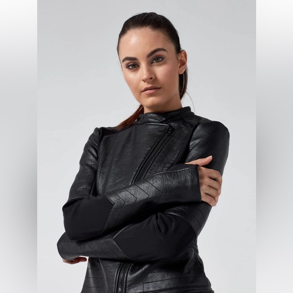 Blanc Noir Ryder Moto Jacket - Picture 2 of 10